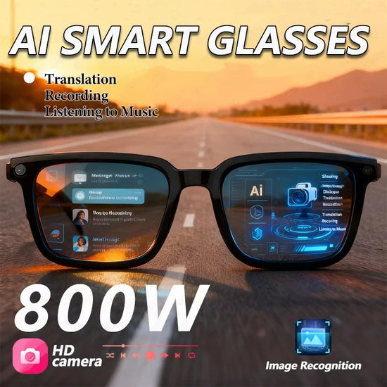 Smart AI Camera Glasses