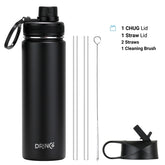 Stainless steel sport water bottle