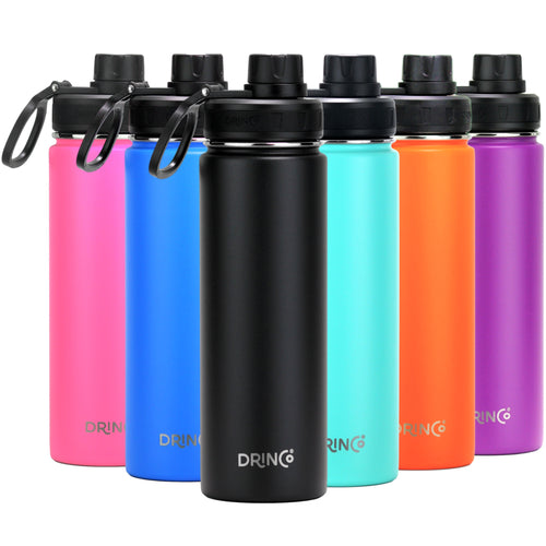 Stainless steel sport water bottle